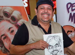 La caricatura de Félix Barrios contra la dictadura militar se volvió un símbolo de resistencia y libertad. 