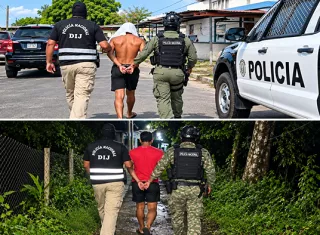 El operativo dejó como resultado cinco personas retenidas, entre ellas tres presuntamente involucradas en un homicidio.  /  Foto: Eric Montenegro