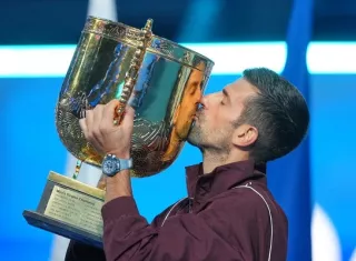 El tenista serbio Novak Djokovic.