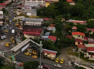 San Juan en Colón solicita una terminal de transporte. Foto: Cortesía