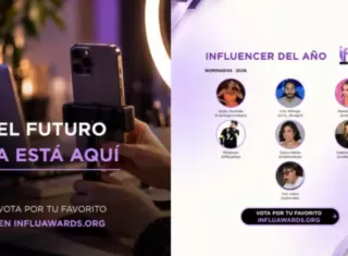 Jacky Guzmán, Marelissa Him, Rikiplops y Miguel Melfi están en la carrera por los Influ Awards 2026. Hay categorías para todos los gustos y la votación ya está abierta. ¡Que gane el que más apoyo tenga!