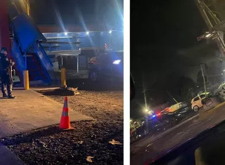 Se presume que el joven intentó evadir las balas, pero no lo logró.  