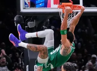 Jayson Tatum fue la figura principal del triunfo de los Celtics.