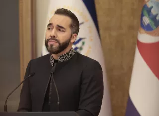 El presidente de El Salvador, Nayib Bukele. / Foto: EFE