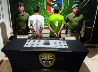 Operación Escudo de Acero deja dos aprehendidos en Yaviza. Foto: Cortesía