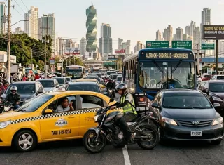 Carros vs. motos en Panamá: dos realidades que chocan en las calles