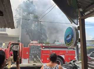 Por este caso los bomberos no reportaron personas heridas o afectadas por el humo.  / Foto: BCBRP