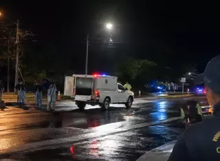 El conductor involucrado se dio a la fuga. /  Imagen generada por IA
