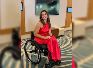 La joven aseguró: Hoy tengo el corazón lleno de emociones difíciles de explicar.  /  Foto tomada de IG fuerzasabrim