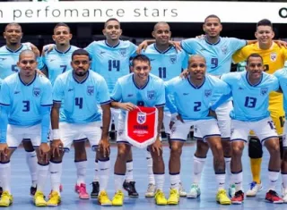La Selección de Futsal de Panamá. Foto: FPF