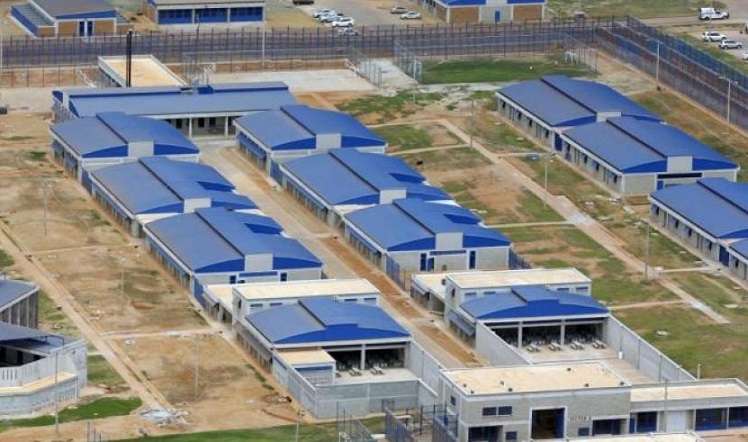 Vista aérea de el centro penitenciario La Nueva Joya.