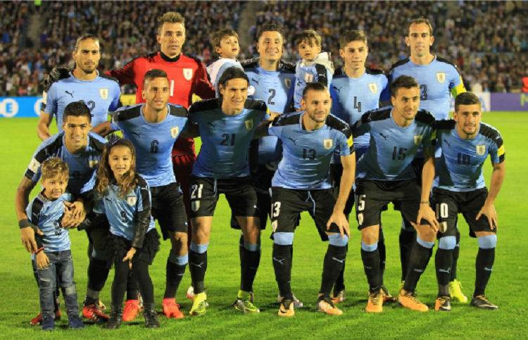 Uruguay integra el Grupo A junto a Egipto, Rusia y Arabia Saudí. Foto: EFE
