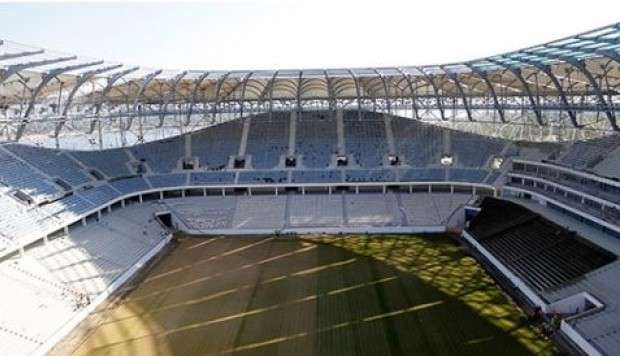 El estadio de Volgogrado, que acogerá cuatro partidos de la primera fase del Mundial de Rusia.