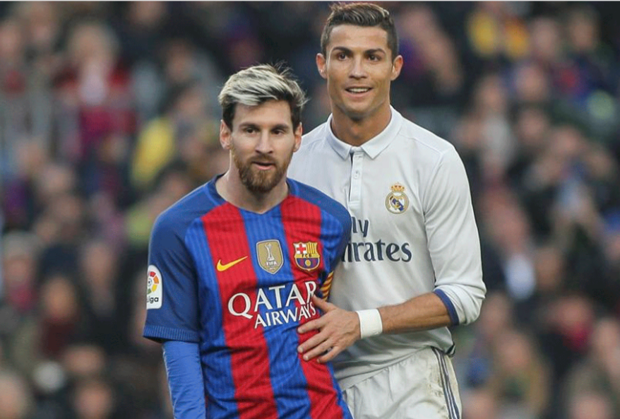 Lionel Messi y Cristiano Ronaldo, los dos mejores jugadores del momento./Efe