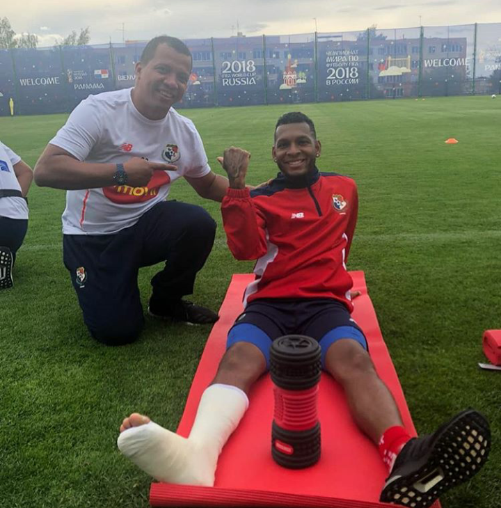 Alberto Quintero se fracturó un dedo del pie derecho. Foto: Instagram