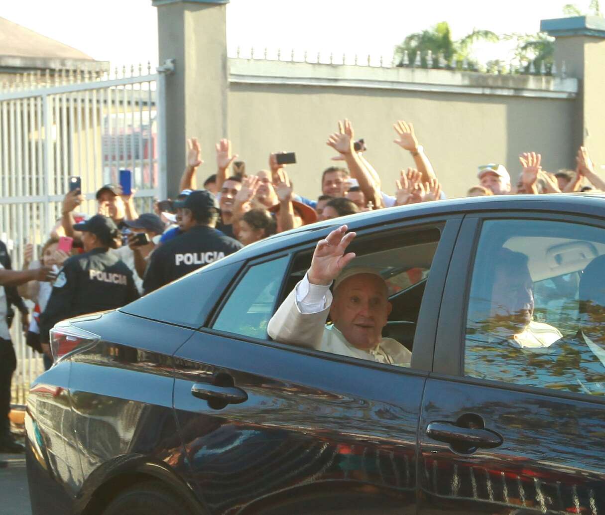 En los cinco días que estuvo en el país, el papa Francisco ofreció una decena de discursos ante centenares de miles de personas. Foto: Anayansi Gámez