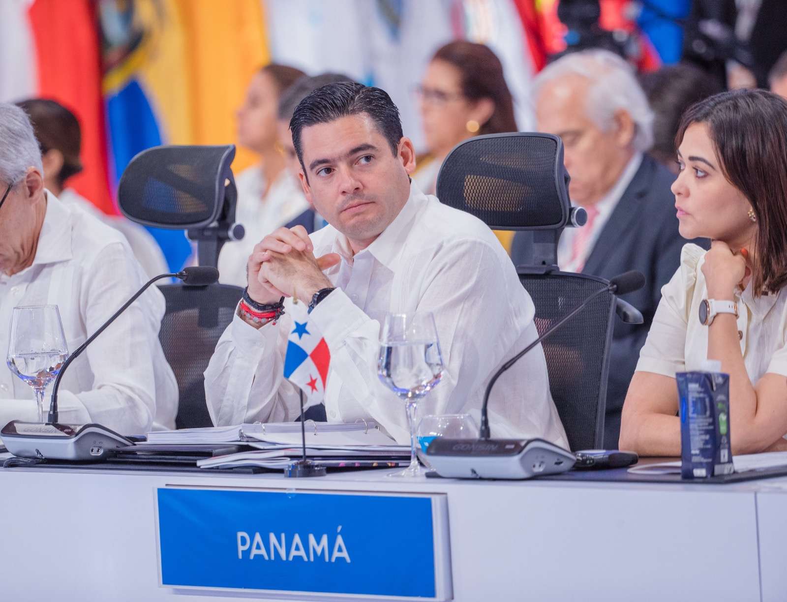 El vicepresidente José Gabriel Carrizo participó en representación del mandatario Laurentino Cortizo