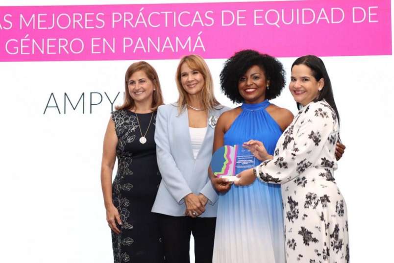 Ampyme recibe galardón por cumplimiento efectivo de prácticas de paridad de género institucional