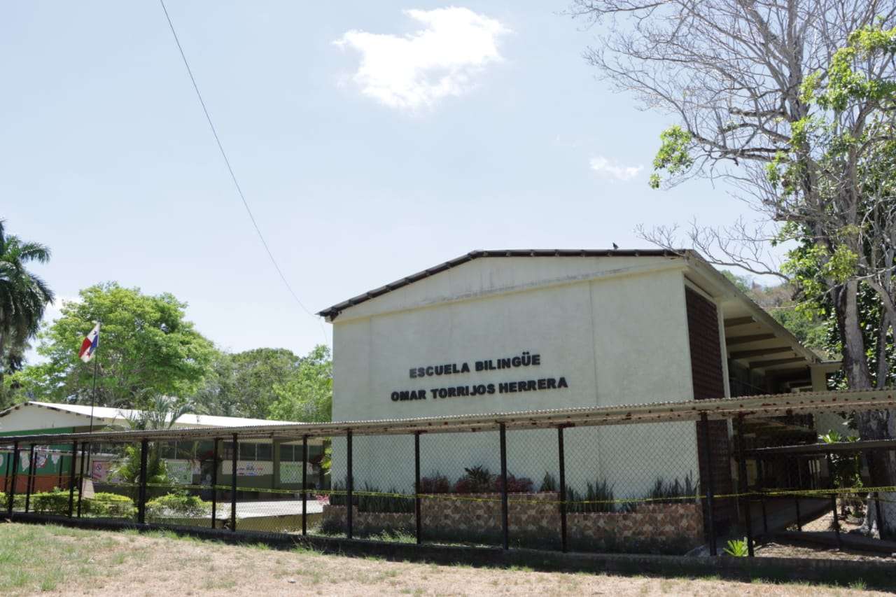 Escuela Omar Torrijos, ubicada en corregimiento de Ancón.