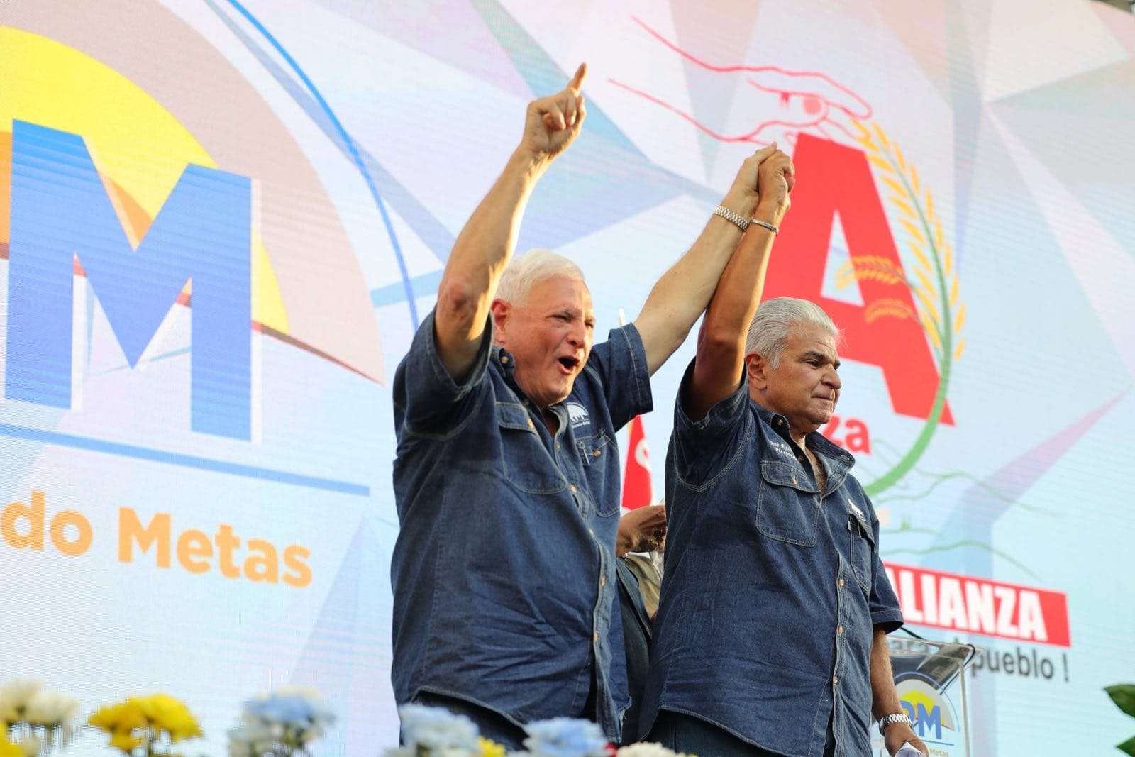 Martinelli y Mulino, dupleta ganadora para elecciones 2024.