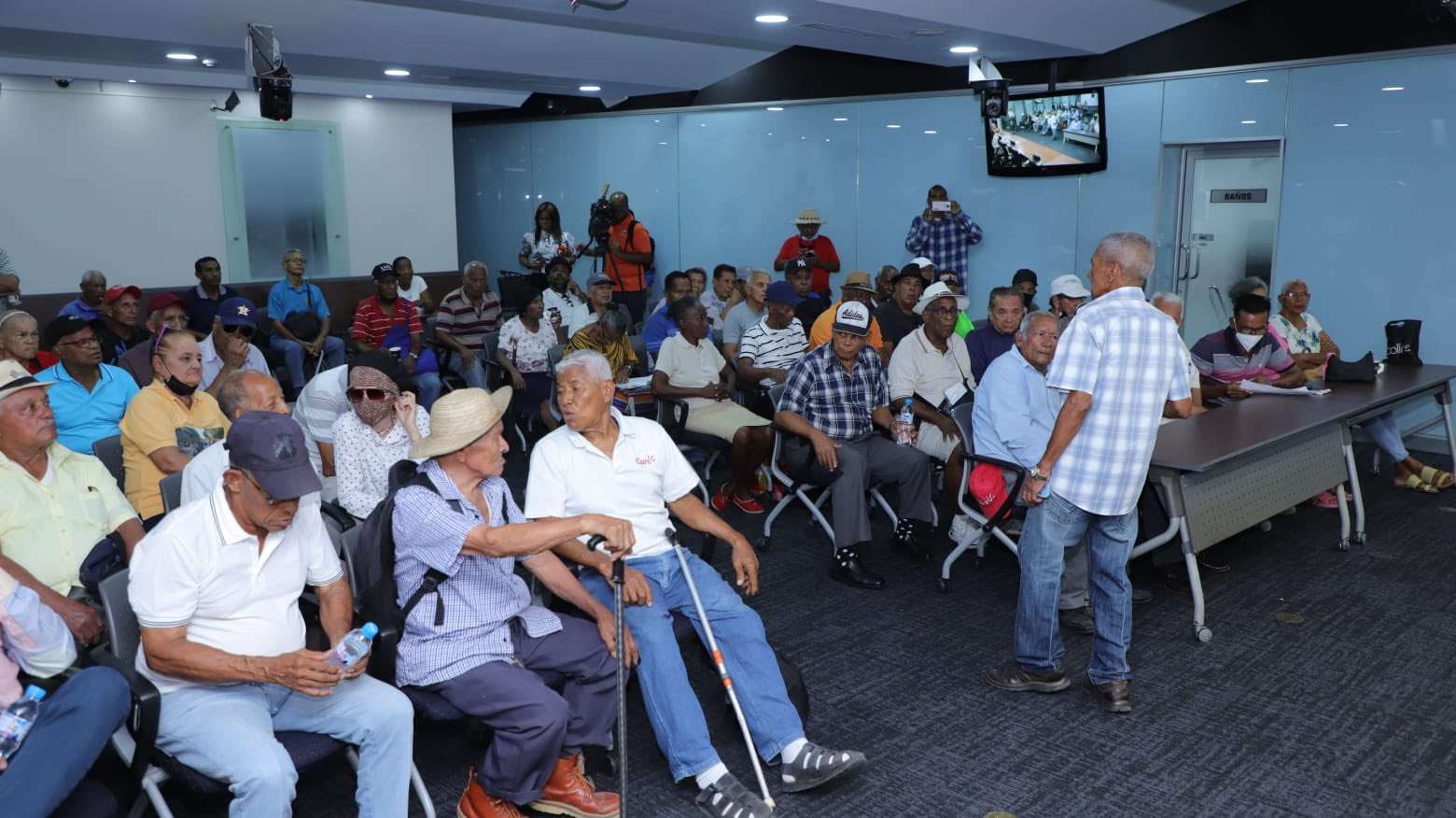 Los jubilados ha seguido de cerca el debate de la iniciativa en la Asamblea Nacional.