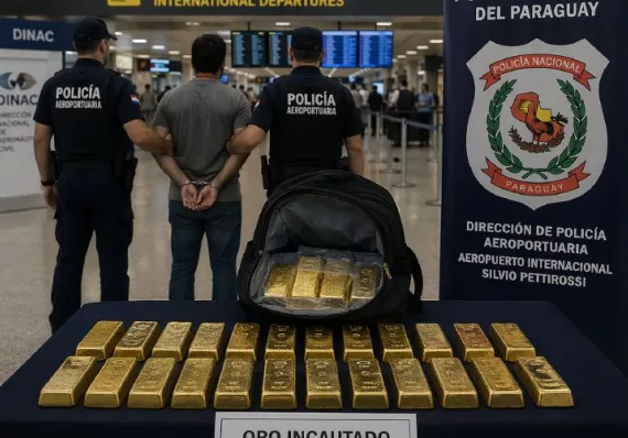 Detectan mochila sospechosa con oro en vuelo que venía hacia Panamá
