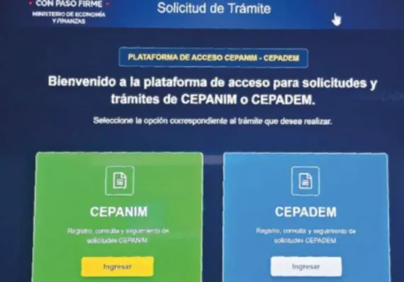MEF: El registro para el CEPANIM estará disponible las 24 horas 