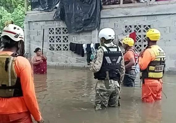 Lluvias cobran primera víctima y dejan a cientos sin hogar