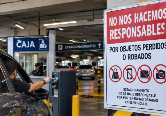 ESTACIONAMIENTOS TENDRÍAN QUE RESPONDER POR HURTOS