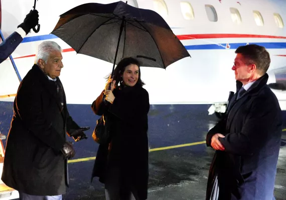 Mulino ya está en Noruega para ceremonia de entrega de Premio Nobel 