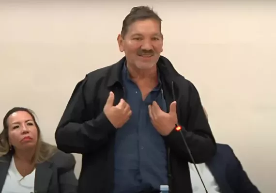 Genaro López: De casa por cárcel a reporte periódico 