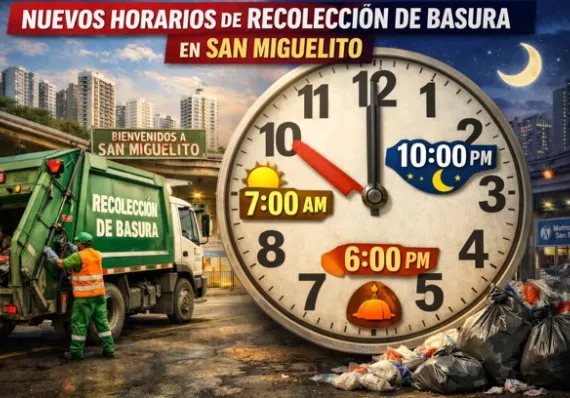 Basura ya tiene horario fijo de recolección en San Miguelito: tome nota 