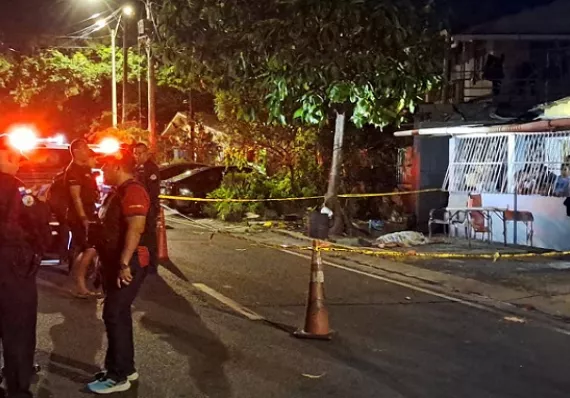 Ejecutado en calle quinta Panamá Viejo; no tuvo tiempo de correr