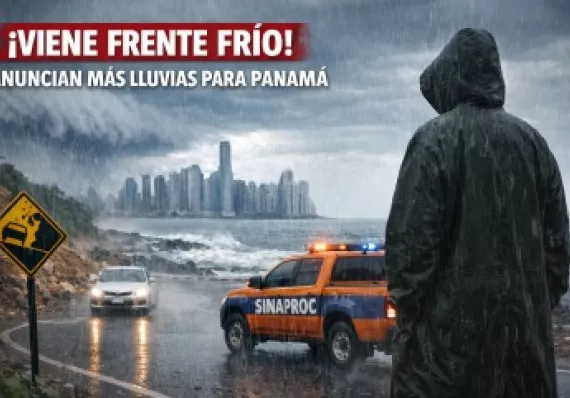 Frente frío se acerca y vienen más lluvias fuertes ¡Busca tu abrigo!