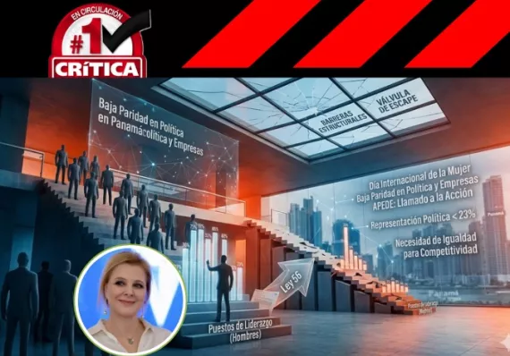 Paridad de mujeres sigue baja en política y empresas en Panamá
