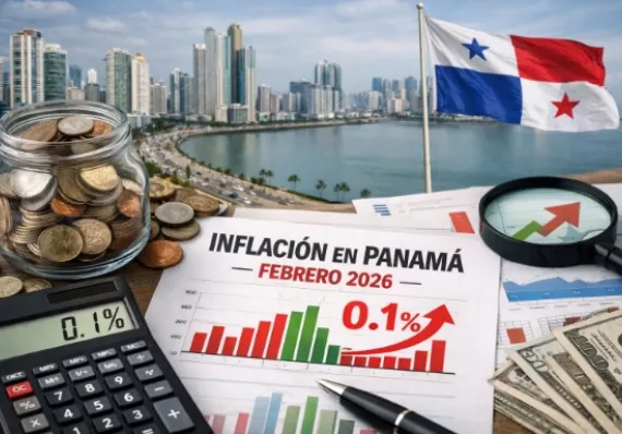 Panamá registra una inflación del 0,1 % en febrero de 2026