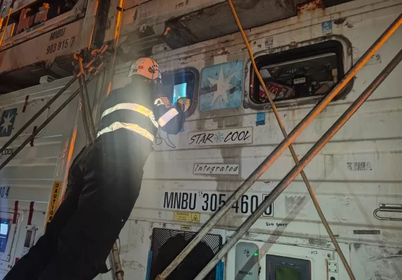 Se les cayó la vuelta: droga iba pa’ Europa y la pillaron en Colón