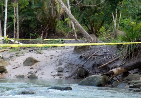 Hallan muerto a hombre en quebrada de Chiriquí