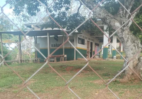 Vandalizan puesto de salud en Cerro Puerco en la comarca Ngäbe Buglé