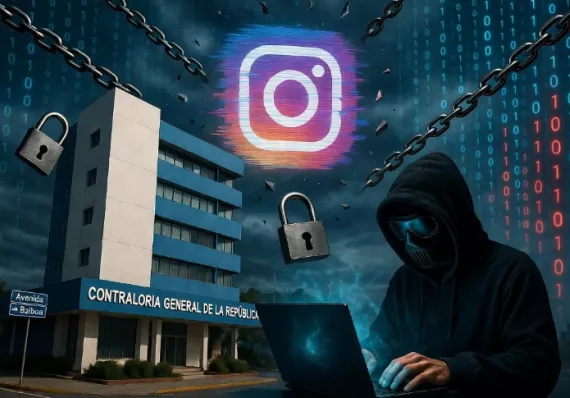 Vuelve y traban a la Contraloría. Hackean su cuenta de IG y borran todo 