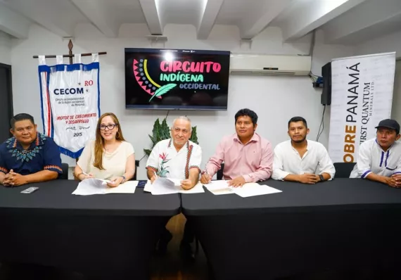 Cobre Panamá y CECOMRO apuestan por turismo indígena como motor de desarrollo
