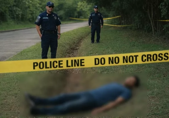 Hallan cadáver de un hombre tirado en cuneta detrás de subestación de Pocrí