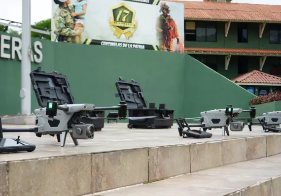 Minseg combatirá a bandidos con "compañía de drones"