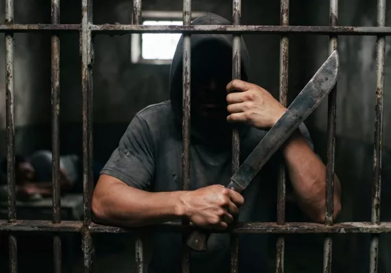 Macheteó a su cuñada peleando un terreno