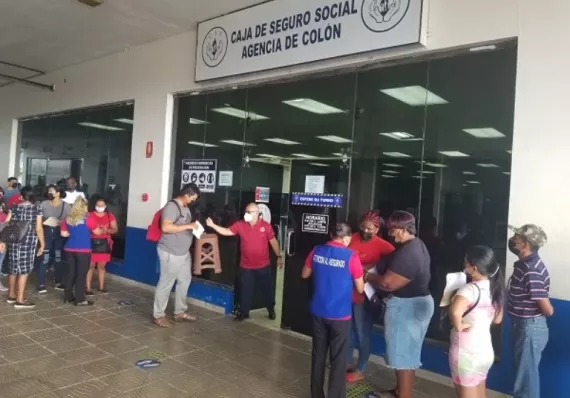 CSS cierra oficinas en Colón por trabajos en el aire acondicionado