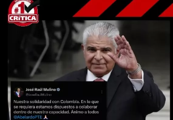 Mulino ofrece ayuda a Colombia tras fuerte terremoto 
