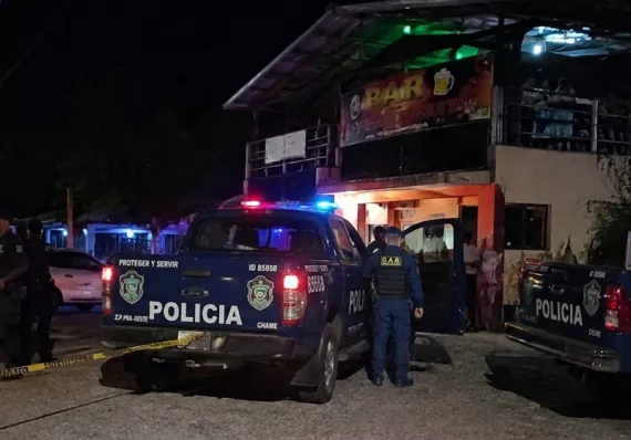 Tiroteo en bar de Aguadulce deja un herido y un hombre aprehendido