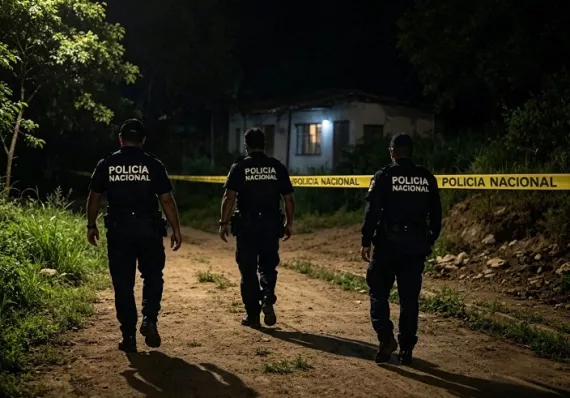 Disparos en la noche: Lo matan en el patio de su casa