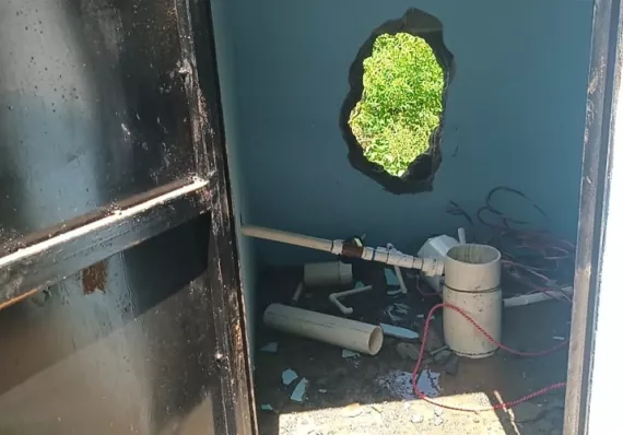 Roban turbina de $5 mil y dejan a 3 comunidades sin agua en El Zapotal, Atalaya