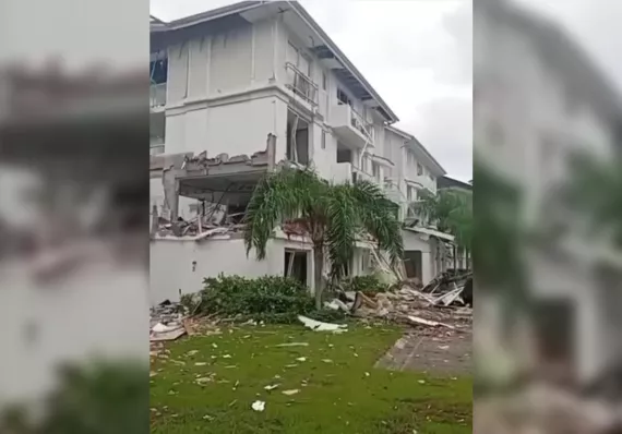 Explosión de gran magnitud sacude el PH Quarry Heights en Bijao